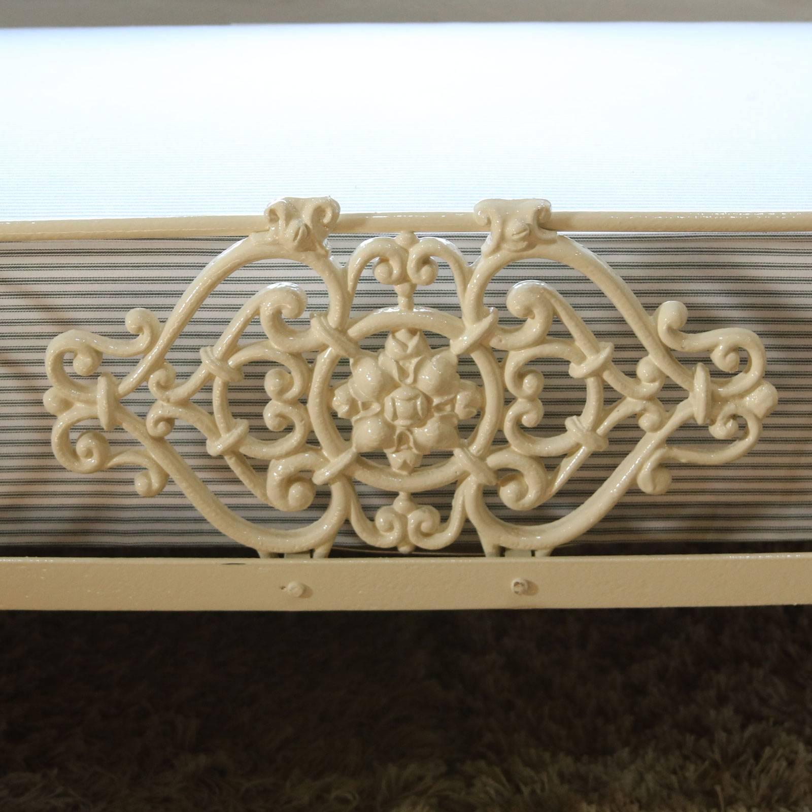 Rococo French Iron Daybed, MS23