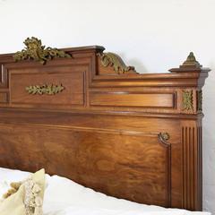 Empire Style Walnut Bed, WK68