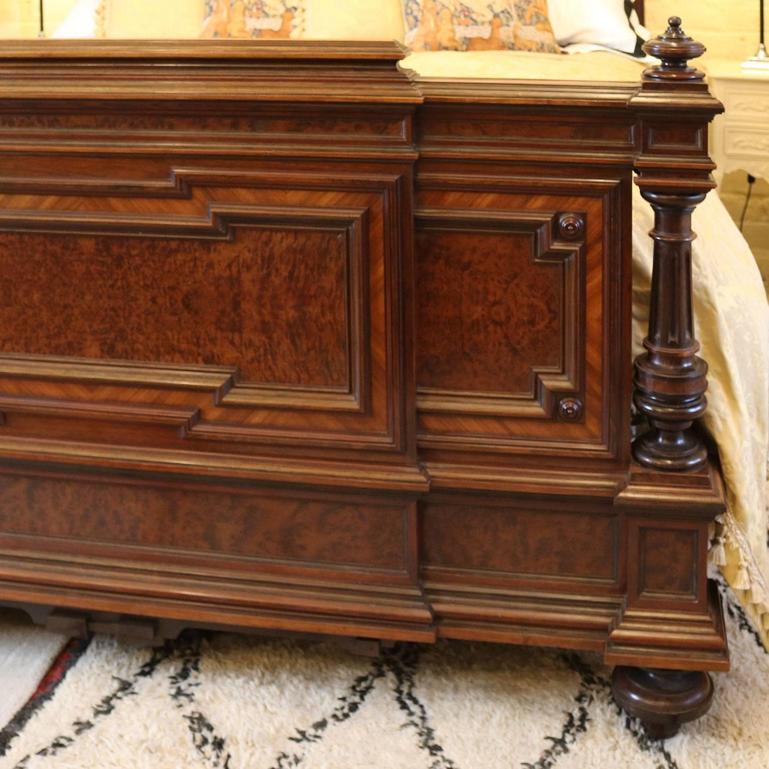 19th Century Rosewood Bed WK72 In Excellent Condition In Wrexham, GB
