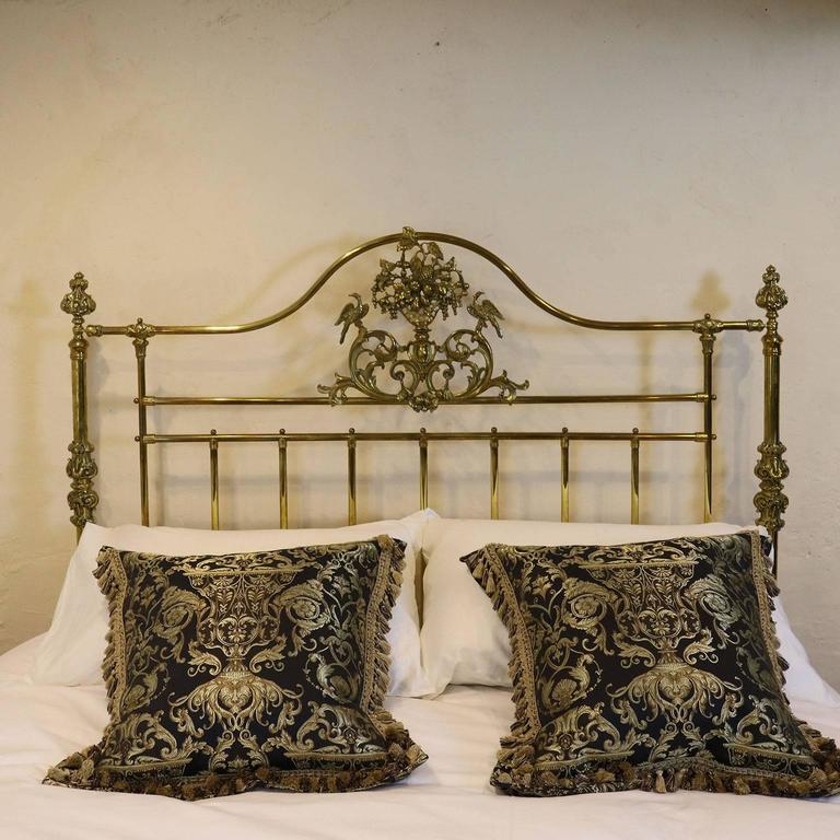 Ornate Brass Bed MK109 at 1stDibs ornate bed, brass bed fittings