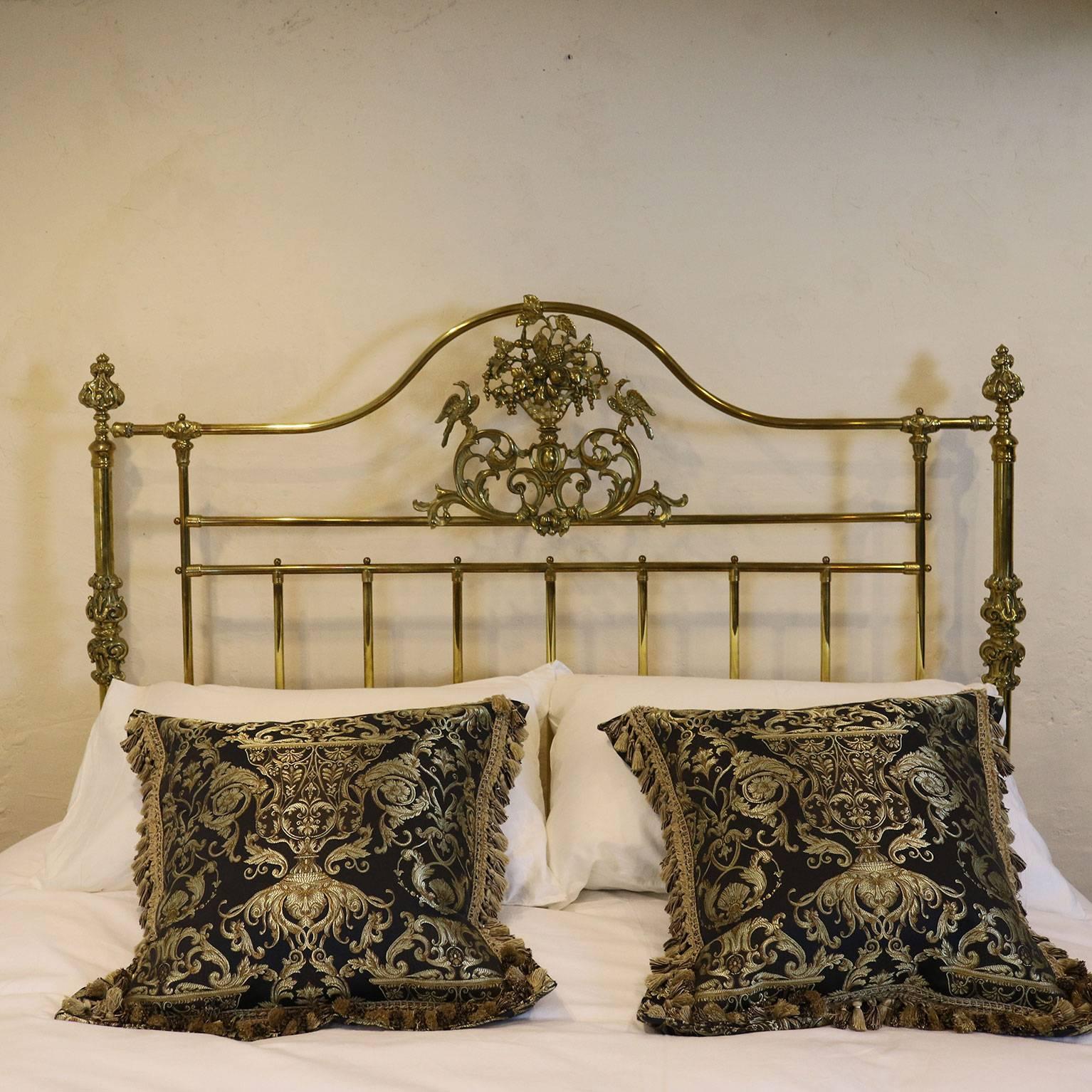 Ornate Brass Bed MK109 1
