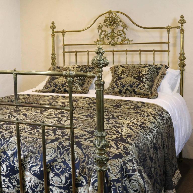Ornate Brass Bed MK109 at 1stDibs