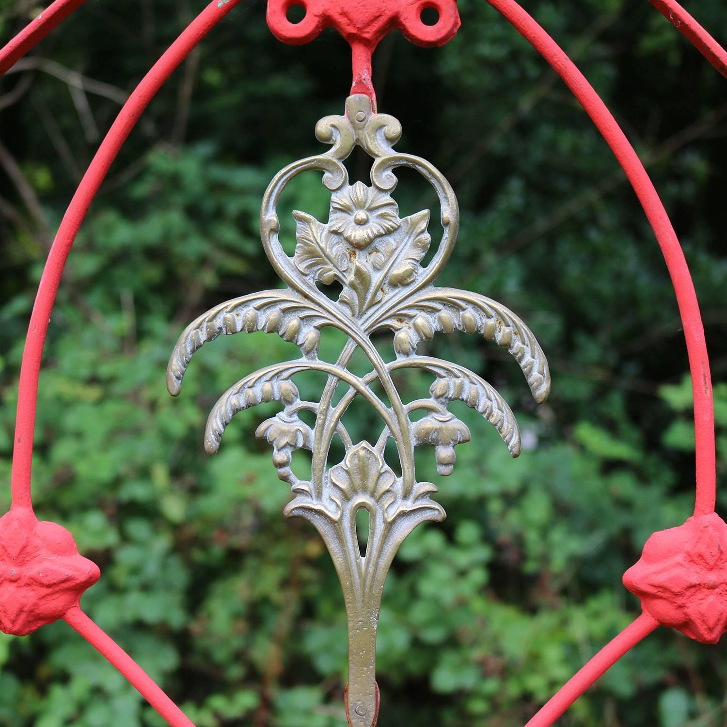 Twin Pair of Cast Iron Platform Beds MU35 2