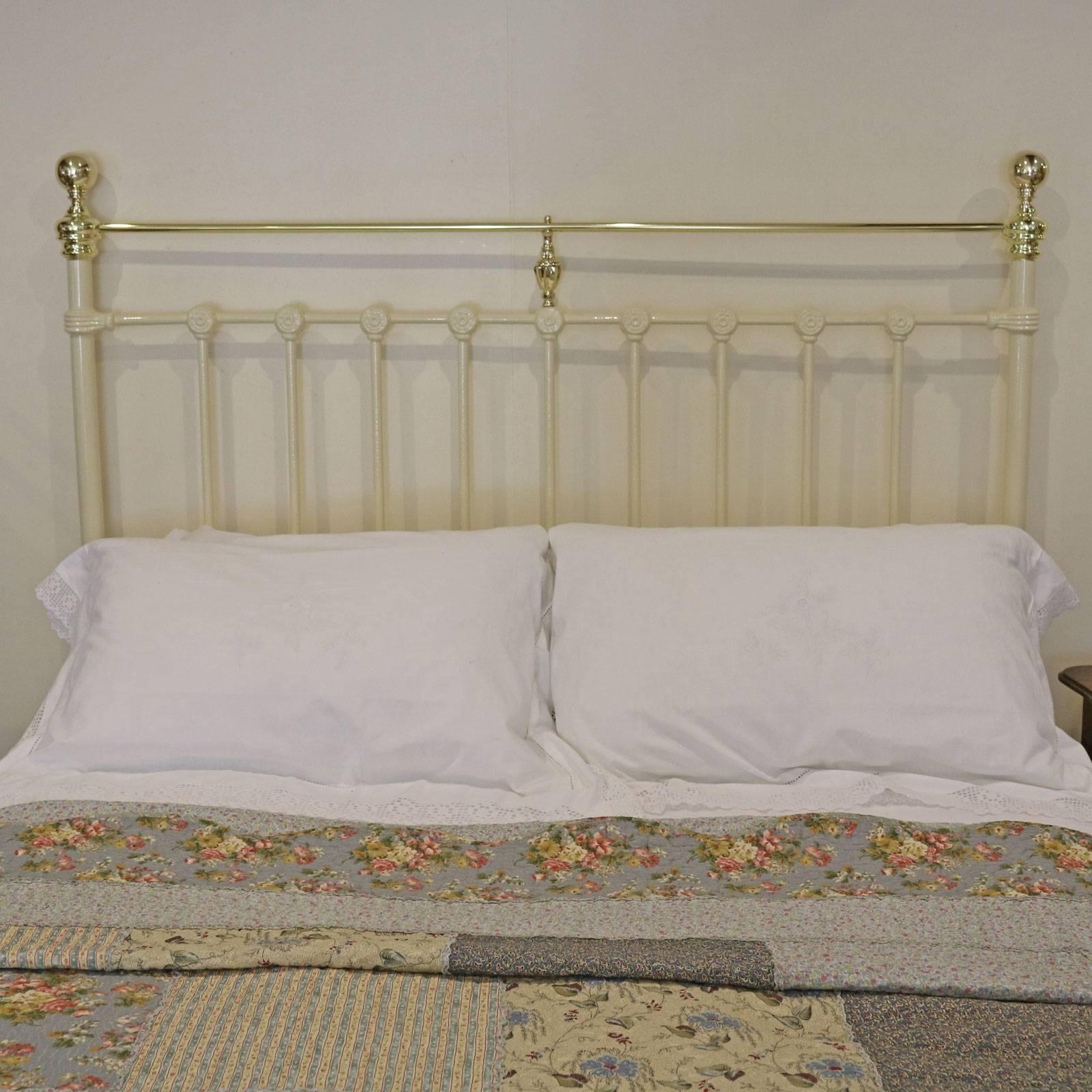 victorian brass bed
