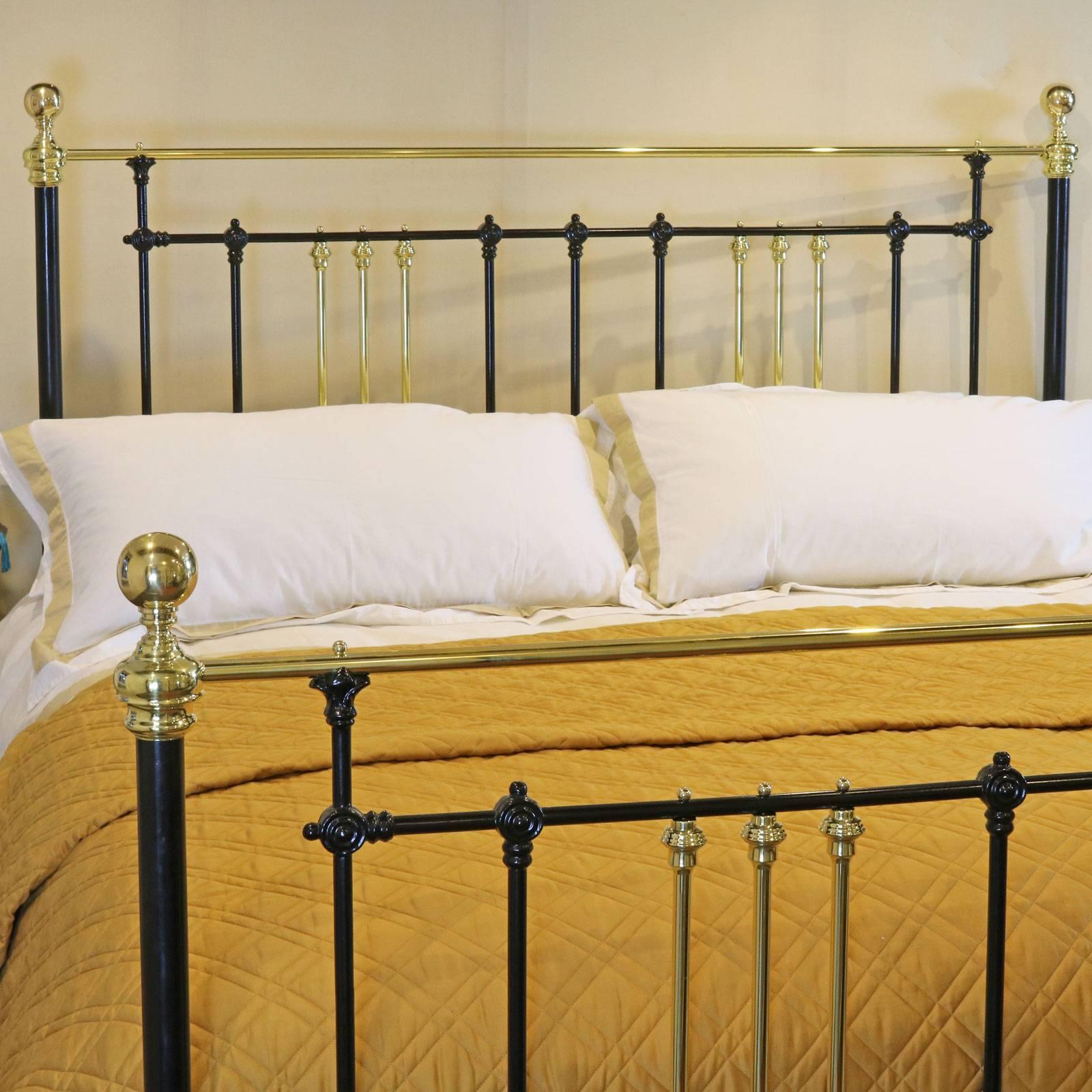 Brass and Cast Iron Bed, MSK22 1