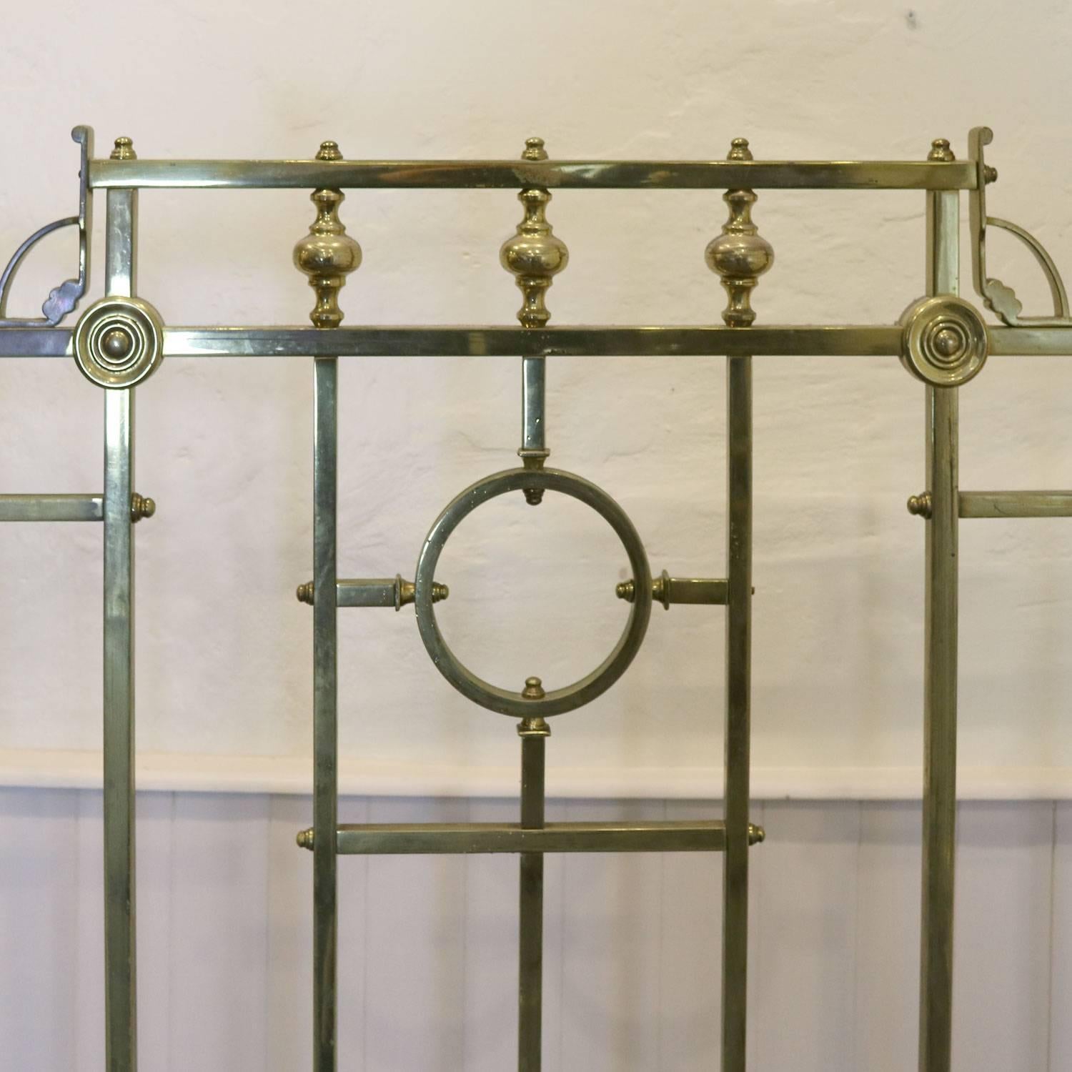 Edwardian All Brass Bed, MD38 In Excellent Condition In Wrexham, GB