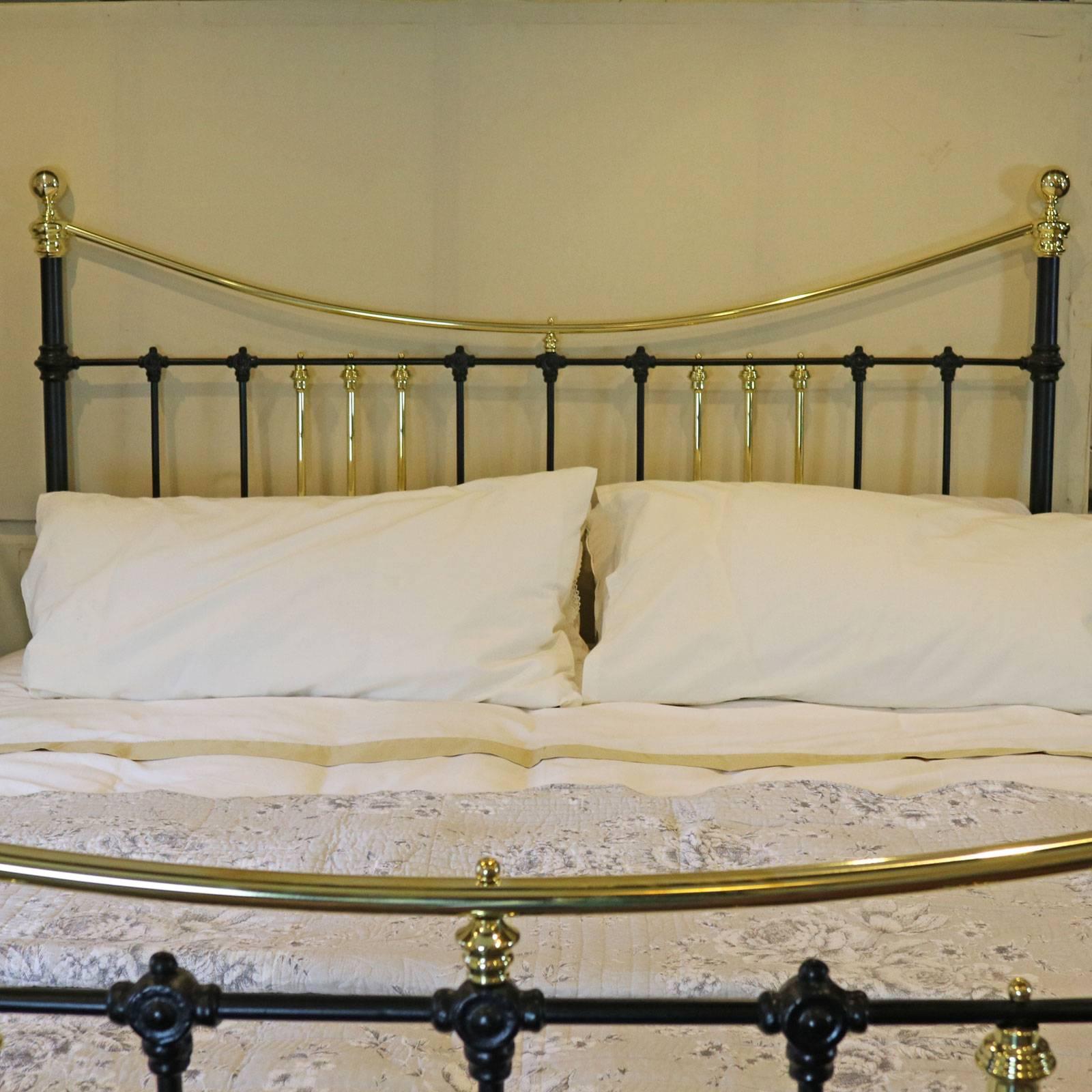 Brass and Iron Extra Wide Bed MSK24 1