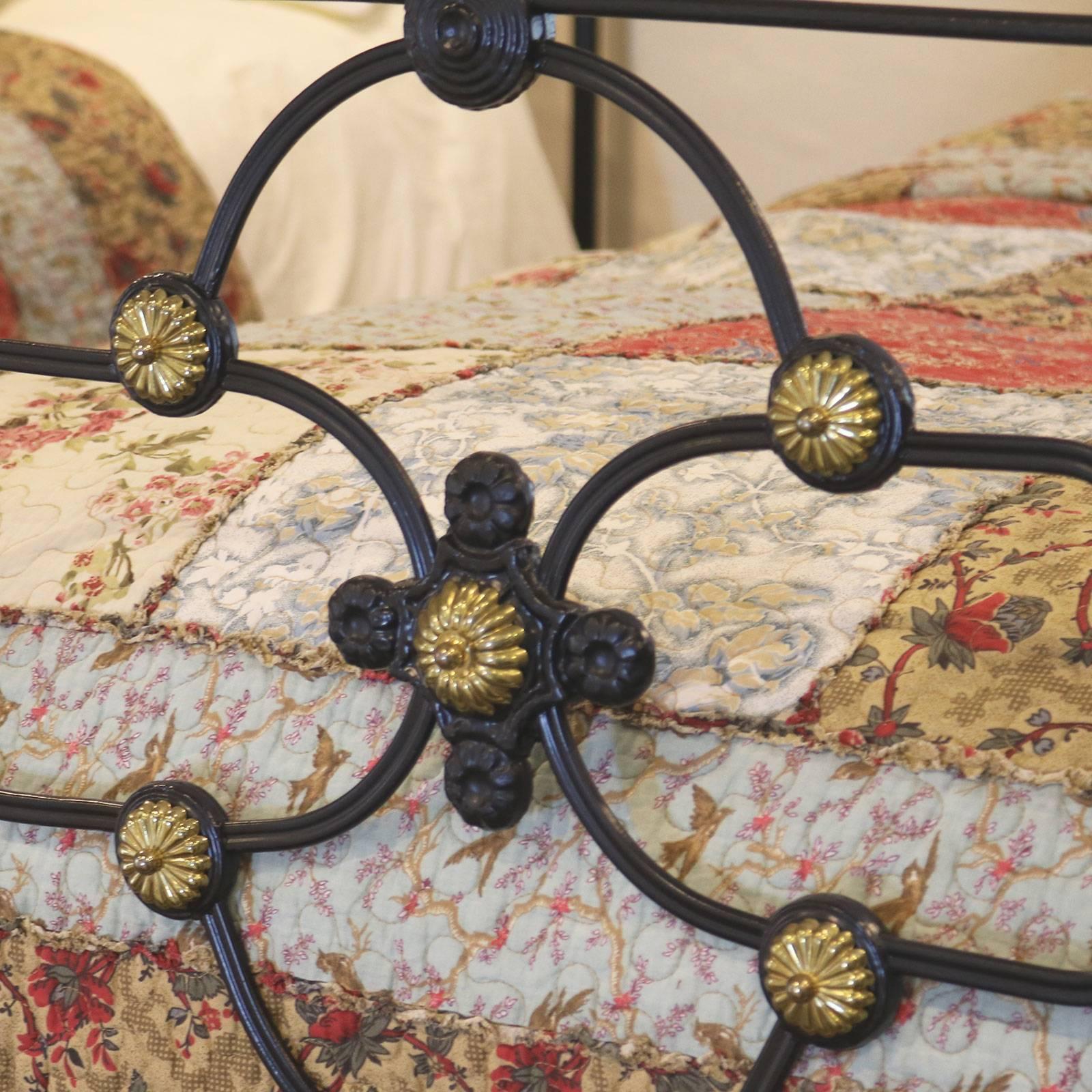 19th Century Matching Pair of Cast Iron Single Beds