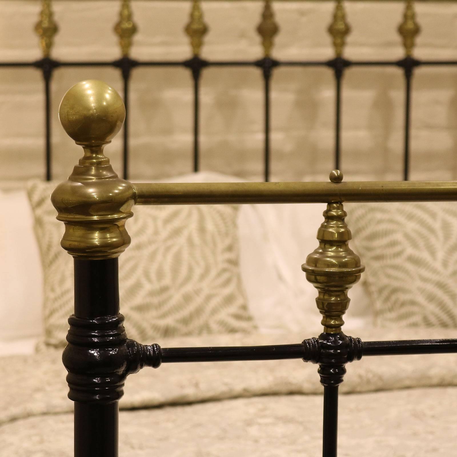 Victorian Double Brass and Iron Bed