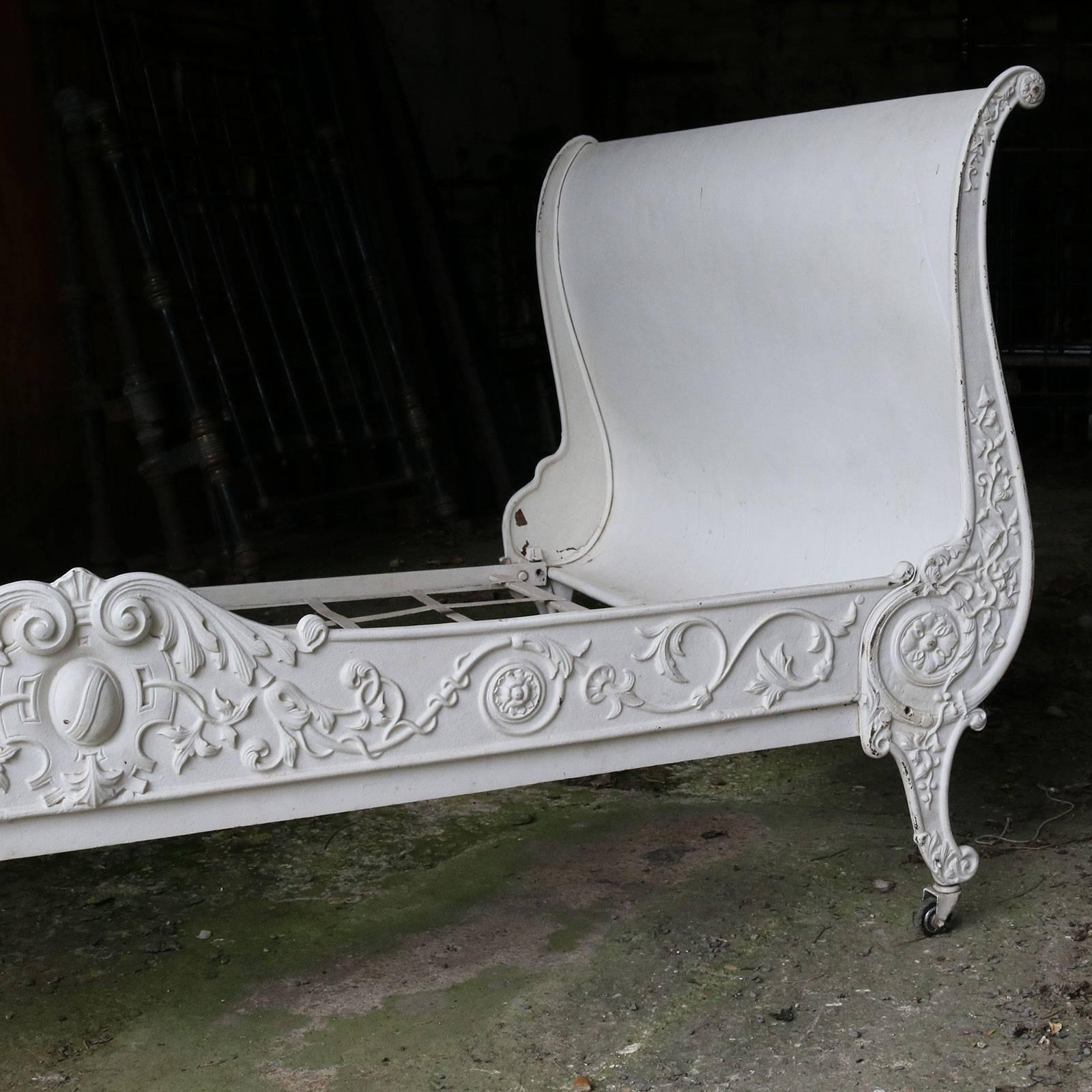 20th Century Cast Iron Daybed MS21