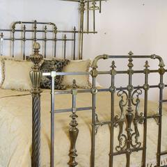 All Brass Half Tester Bed, MHT3