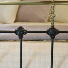 Black Brass and Iron Bed - MK84
