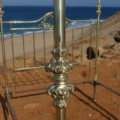 Campaign Brass Four Poster Bed - M4P20