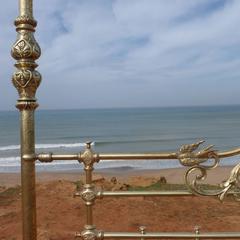 All Brass Wide Four Poster Bed with Song Bird Castings, M4P21