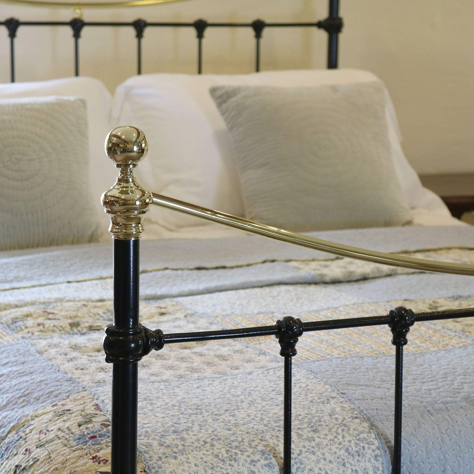 Black Brass and Iron Bed, MK107 1