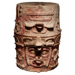Incense Burner. Maya, AD 300–600. 29.5 cm. Terracotta .