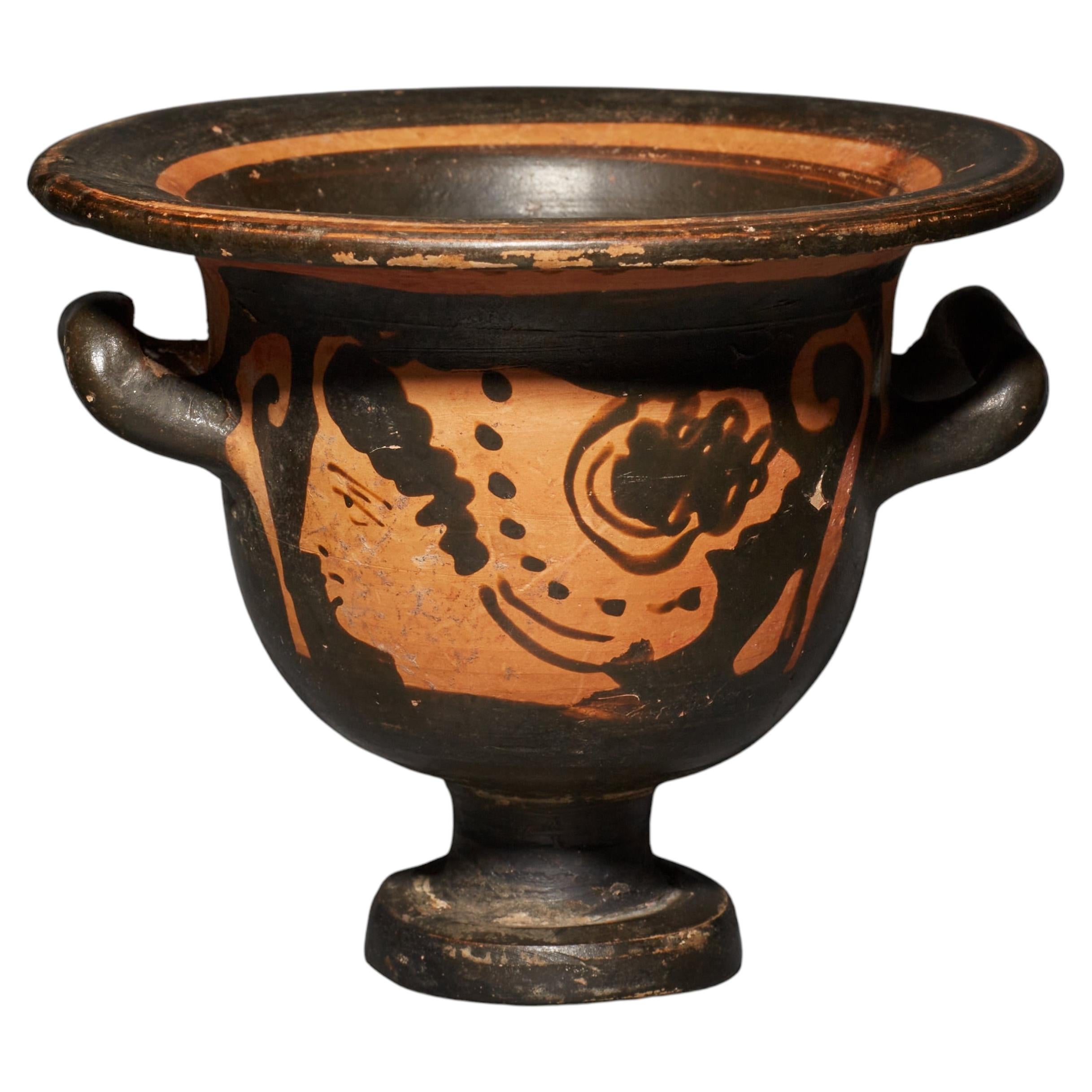 Bell Krater. Ancient Greek, 4th century BC. Pottery. 9 cm height.