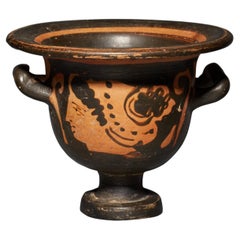 Bell-Krater. Altgriechisch, 4. Jahrhundert v. Chr. Keramik. 9 cm hoch.