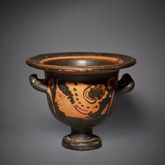 Bell-Krater. Altgriechisch, 4. Jahrhundert v. Chr. Keramik. 9 cm hoch.