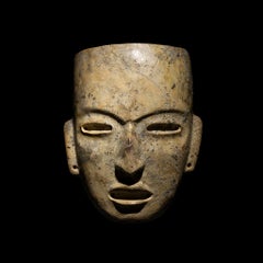 Mask. Teotihuacan, Mexico. Classical Period, AD 450–650. Stone. 21.6 cm