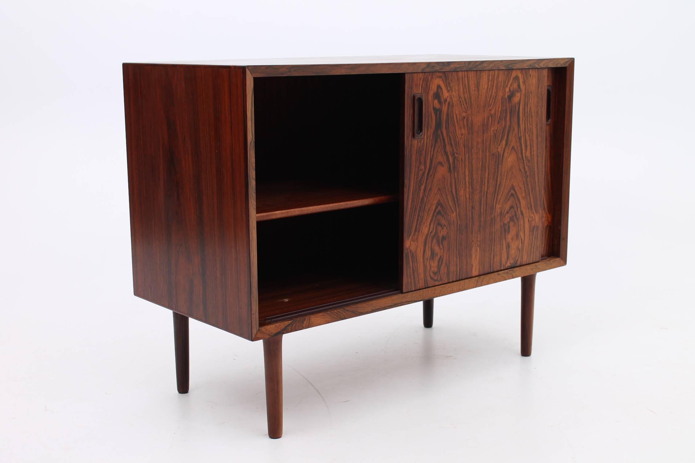 Danish, Mid-Century Rosewood Chest of Drawers and Cabinet by Lyby Møbler For Sale 1