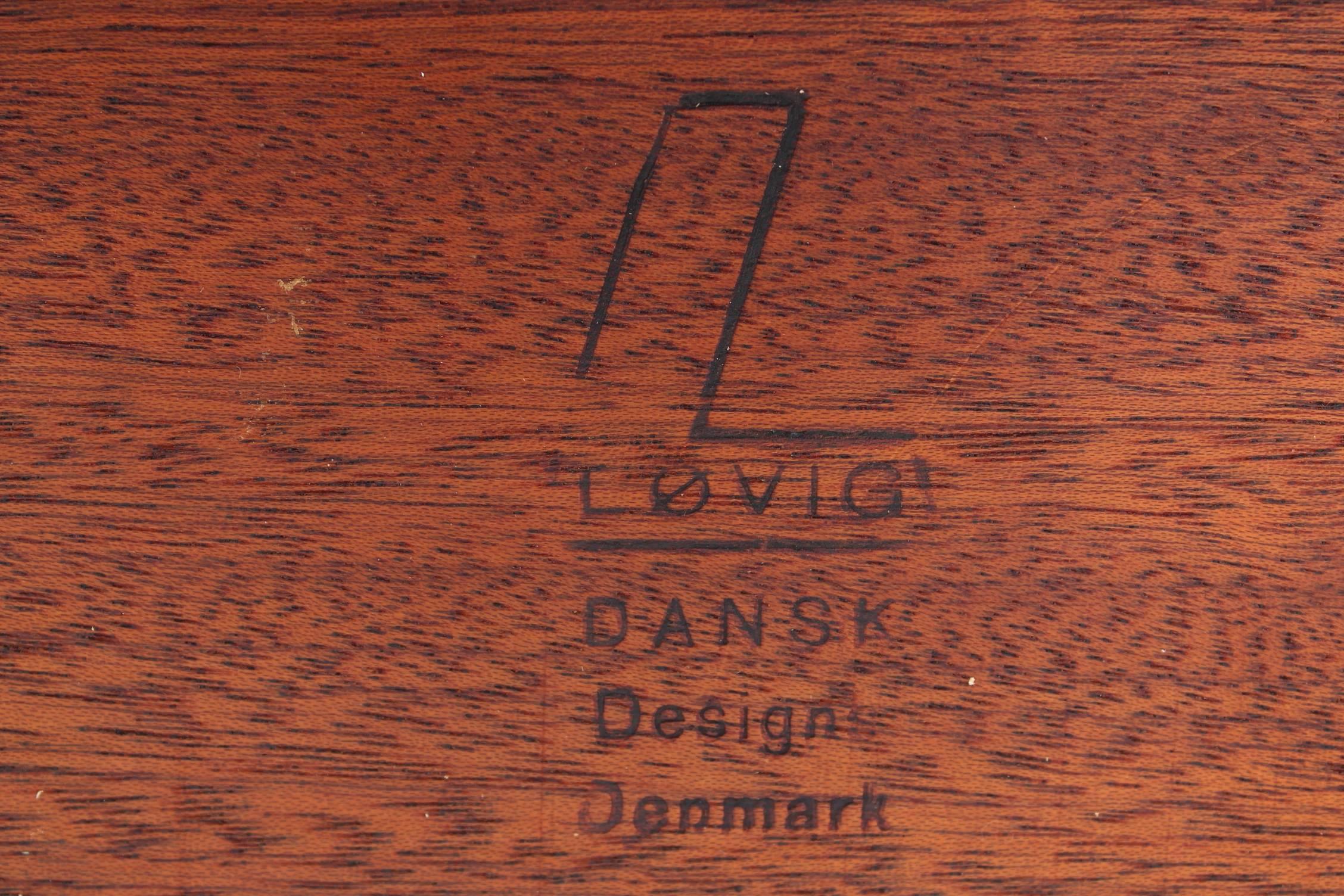 Rosewood Desk by Peter Lovig Nielsen, 1956 - Scandinavian Modern  2