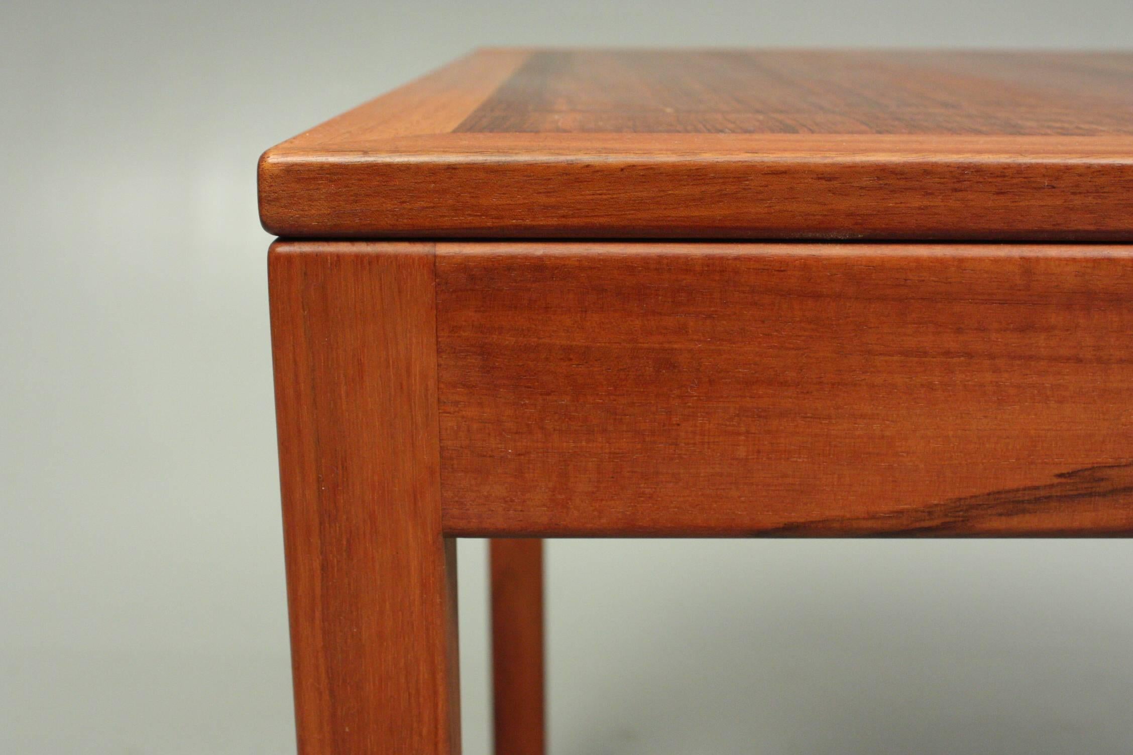 Late 20th Century Danish, Mid-Century Walnut Side Table by Børge Mogensen For Sale