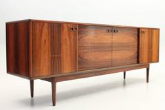 Rosewood Credenza by Ib Kofod-Larsen for Faarup Møbelfabrik, Scandinavian Modern