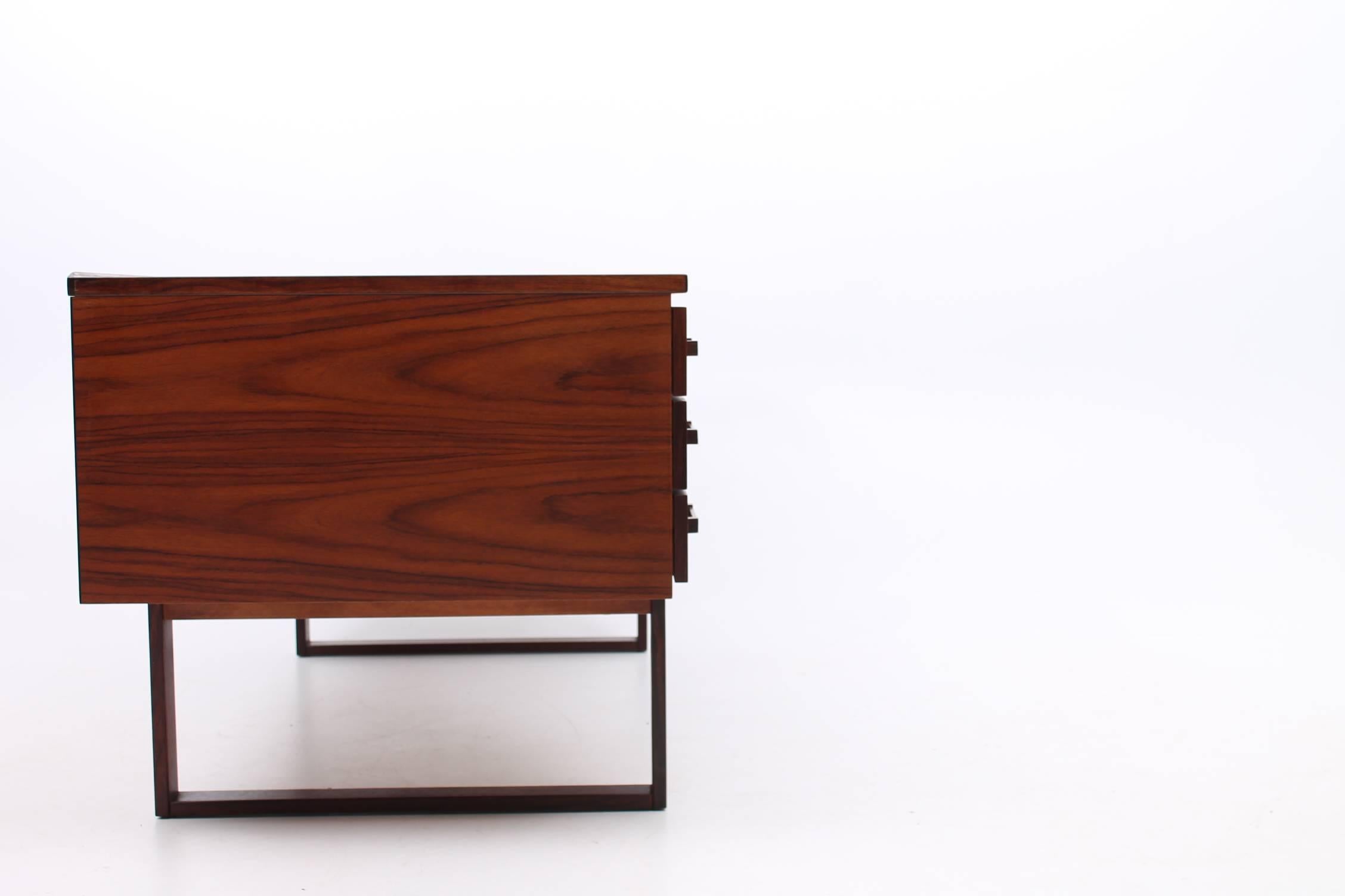 Late 20th Century Rosewood Desk by Preben Schou Andersen for PSA Furniture, Scandinavian Modern