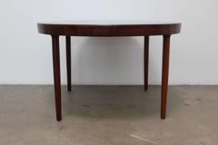 Round Rosewood Dining Table by Randers Mobelfabrik, Scandinavian Modern
