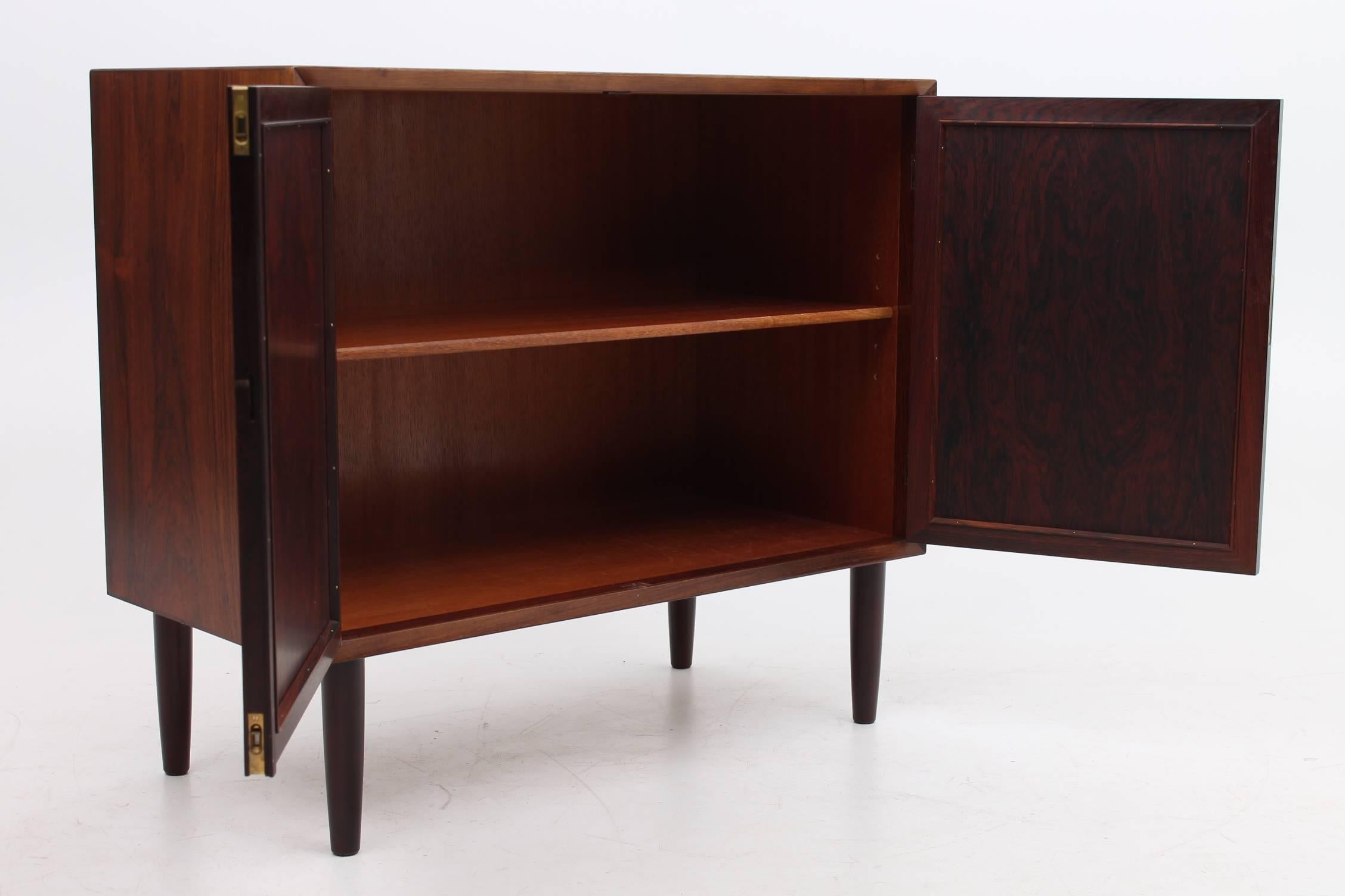 Danish Rosewood Cabinet by Lyby Møbler Small Size