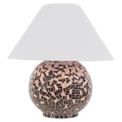 French Mid-century ceramic table lamp talosel, Mid-century, 20th century, 1960s