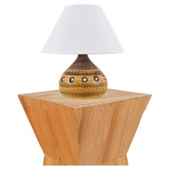Georges Pelletier, lampe de table en céramique, double éclairage, France, milieu du siècle, 1960