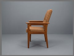 Pair of Danish teak armchairs