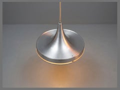 Raak Amsterdam B-1200 Aluminium Pendant Lamp, Dutch Mid-Century Modern, 1960s
