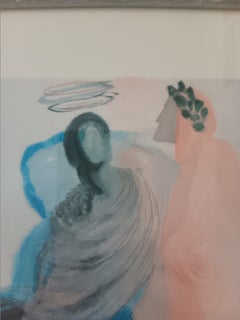 Salvador Dali "Dante and Virgil" from the divine comedy series
