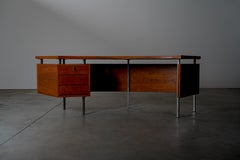 Boomerang shaped desk by Pander - Netherlands 1968