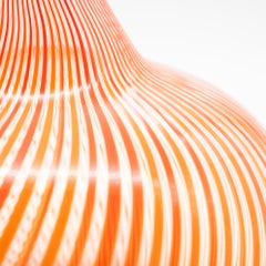 Mario Colelli and Hertha Bengtson Filigrana Glass Vase for Rosenthal, 1980s