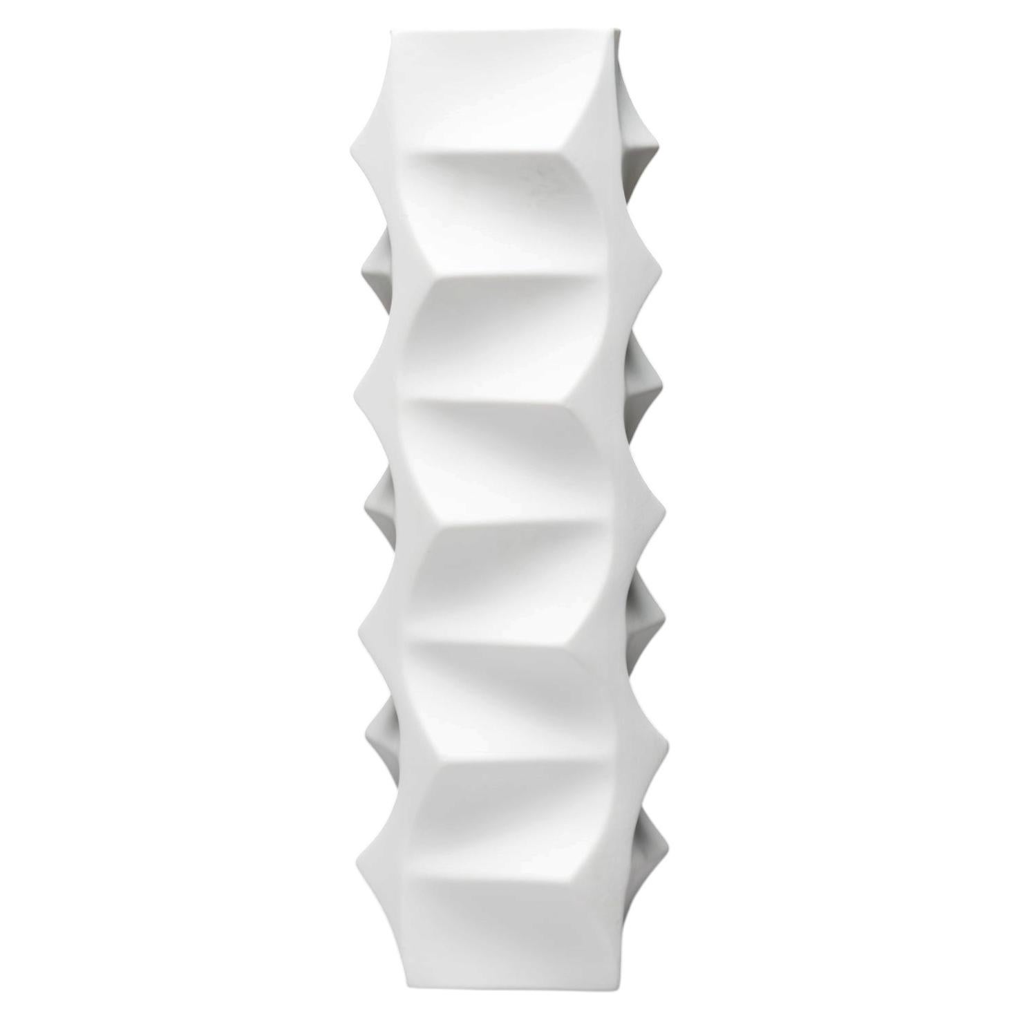 Heinrich Fuchs ARCHAIS Bisque Porcelain Vase for Hutschenreuther, Circa 1970