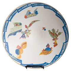 Gilbert Portanier Alta Mira Porcelain Wall Plate for Rosenthal Studio-Line