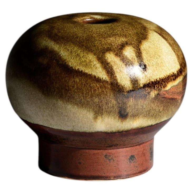 Vase en grès de l'atelier de poterie allemande de Barbara Stehr, années 1970 en vente