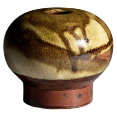 Barbara Stehr German Studio Pottery Stoneware Vase, 1970s
