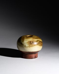 Barbara Stehr German Studio Pottery Stoneware Vase, 1970s