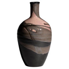 Wolf-Diether Poelloth Hand-Thrown Stoneware Vase, Germany, circa 1980