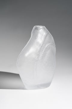 Peill & Putzler Satin Glass Freeform Vase, Germany, 1970s