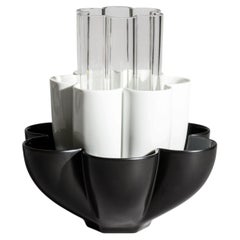 Set di vasi in porcellana e cristallo Rosenthal Trinidad di T.B. Echevarria, 1998