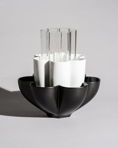 Set di vasi in porcellana e cristallo Rosenthal Trinidad di T.B. Echevarria, 1998