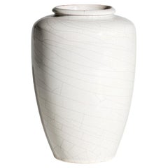 Keramikvase „Crackle Glaze“ von Richard Bampi, Modell 204, Deutschland, um 1950
