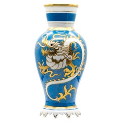 Vaso in porcellana “Dragon Decor” - Heinz Schaubach per Schaubach Kunst, anni ’20–’30