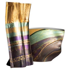 Johan Van Loon and Helmut Drexler Rosenthal Porcelain Vase Duo, 1993–1994